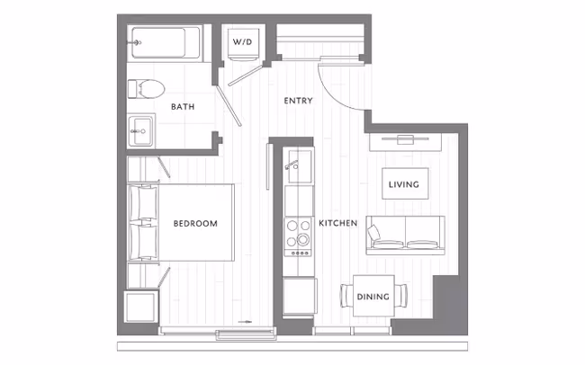 Unit S-2006 S-2006 floor plan